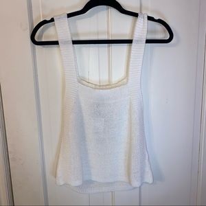 New Zara Cropped Tank Sweater